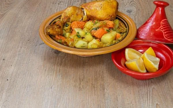 Tajine poulet citron - O délices couscous