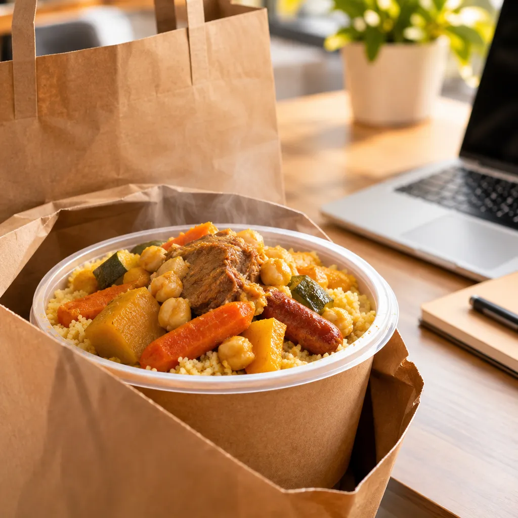 Livraison de couscous à domicile ou bureau dans le Val-de-Marne - O délices couscous
